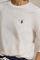 Бавовняний лонгслів Polo Ralph Lauren білий 211898699