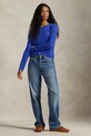 Odzież Polo Ralph Lauren longsleeve bawełniany 211898699 granatowy