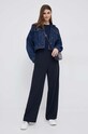 Polo Ralph Lauren top a maniche lunghe in cotone 211898699 blu navy NC00