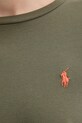 Памучна блуза с дълги ръкави Polo Ralph Lauren 211898699 зелен