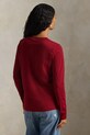 Хлопковый лонгслив Polo Ralph Lauren 211898699 бордо AA00