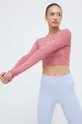 roza Majica dugih rukava za trening adidas Performance