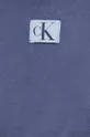 mornarsko modra Bombažna kratka majica Calvin Klein