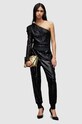 Odzież AllSaints body DAPHNE SEQUIN BODYSU WM166X czarny