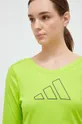 zelená Športové tričko s dlhým rukávom adidas Performance