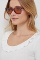 Tričko s dlouhým rukávem Pepe Jeans Dorina bílá PL505400.808