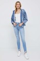 Calvin Klein Jeans body J20J220776.PPYX biały SS23