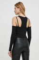 Oblačila Majica z dolgimi rokavi Calvin Klein Jeans J20J220775.PPYX črna