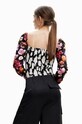 Desigual longsleeve x M.Christian Lacroix czarny 23SWQW03