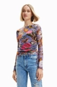 multicolor Desigual longsleeve Damski