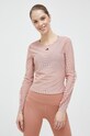 adidas Performance longsleeve wzorzyste beżowy HT7324