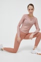 Majica z dolgimi rokavi adidas Performance HT7324 bež SS23