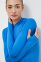 niebieski adidas by Stella McCartney longsleeve treningowy