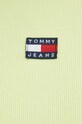 Tričko s dlouhým rukávem Tommy Jeans DW0DW15298.PPYX zelená