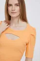 oranžová Tričko Dkny