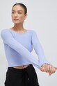 4F longsleeve rotund albastru 4FSS23TLONF065
