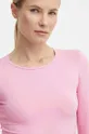 ružová Tričko s dlhým rukávom na jogu Casall