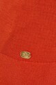 Lauren Ralph Lauren sweter z domieszką jedwabiu 200675903 pomarańczowy