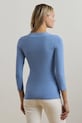 Majica z dolgimi rokavi Lauren Ralph Lauren 200824366 modra AW24