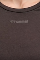 Majica z dolgimi rokavi za vadbo Hummel Vanja 214244 rjava