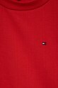 Dziewczynka Tommy Hilfiger longsleeve dziecięcy KG0KG07134.PPYX czerwony