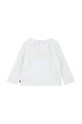Dětský bavlněný dlouhý rukáv Levi's 1EH052 bílá SS23