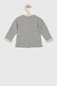 United Colors of Benetton longsleeve bawełniany niemowlęcy 3J70A102M.W.SEASONAL szary SS23