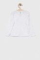 Birba&Trybeyond longsleeve bawełniany niemowlęcy 999.64068.00.74.98 biały SS23