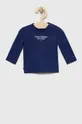 námořnická modř Kojenecké tričko s dlouhým rukávem Tommy Hilfiger Dětský