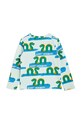 Mini Rodini longsleeve dziecięcy 2312011575 zielony SS23