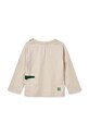 Παιδικό βαμβακερό μακρυμάνικο Liewood LW15384 μπεζ AW23
