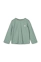 Liewood longsleeve copii uni turcoaz LW15384