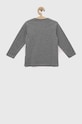 zippy longsleeve bawełniany dziecięcy ZKBAP0303.23018 szary SS23