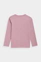 Chłopiec 4F longsleeve dziecięcy F056 4FJSS23TLONF056 różowy