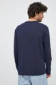 Βαμβακερή μπλούζα με μακριά μανίκια Polo Ralph Lauren σκούρο μπλε