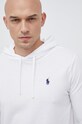 Polo Ralph Lauren longsleeve din bumbac alb 710847203