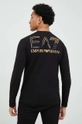 μαύρο Longsleeve EA7 Emporio Armani