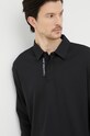 Хлопковый лонгслив Calvin Klein Jeans чёрный J30J322852.PPYX