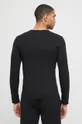 crna Homewear pamučna majica dugih rukava HUGO 3-pack