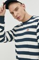 Бавовняний лонгслів Dickies темно-синій DK0A4YFYAF01