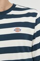 Бавовняний лонгслів Dickies DK0A4YFYAF01 темно-синій