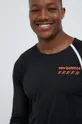 crna Majica dugih rukava za trčanje New Balance Accelerate Pacer