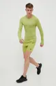 Bežecké tričko s dlhým rukávom 4F zelená