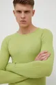 zelená Bežecké tričko s dlhým rukávom 4F