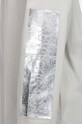 Хлопковый лонгслив A-COLD-WALL* Foil Grid LS T-Shirt серый ACWMTS111