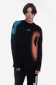 A-COLD-WALL* cotton longsleeve top Hypergraphic LS T-Shirt regular black ACWMTS100