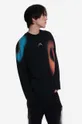 A-COLD-WALL* cotton longsleeve top Hypergraphic LS T-Shirt