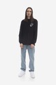 Vans longsleeve bawełniany Too far From Future VN000041BLK czarny SS23