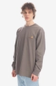 Carhartt WIP cotton longsleeve top American Script