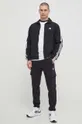 Βαμβακερή μπλούζα με μακριά μανίκια adidas Originals 0 λευκό